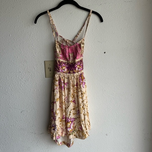 AGUA BENDITA Logan Mini Dress in Merzin Multicolor - Picture 3 of 7